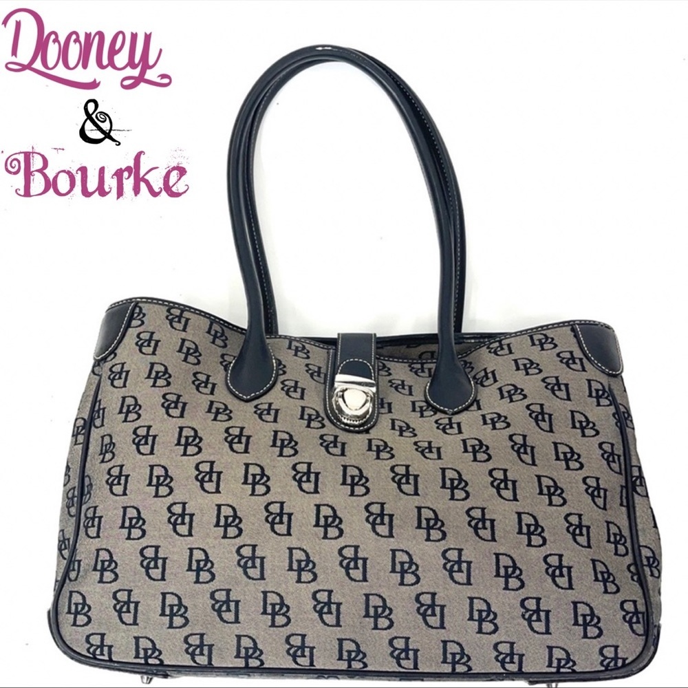Dooney & Bourke signature canvas leather Handbag